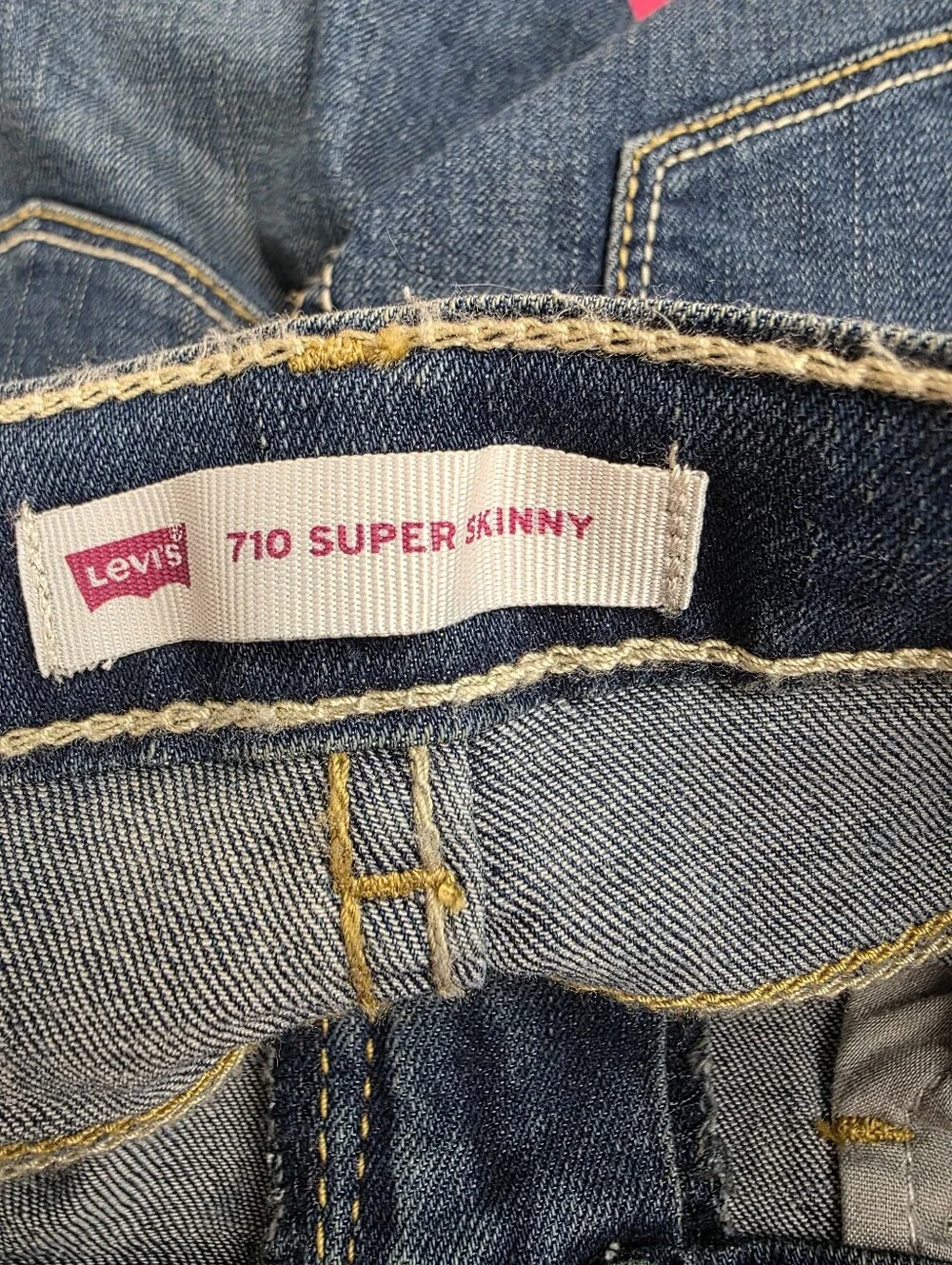 Levi's‎ Dark 710 Super Skinny Jeans Size 8 Reg
